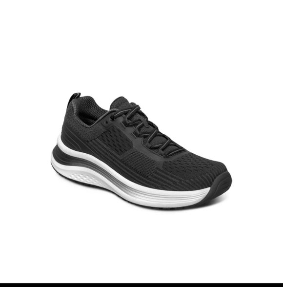 Orthofeet Shoes - Orthofeet Relay - Women's Running Shoe - Black 87001M